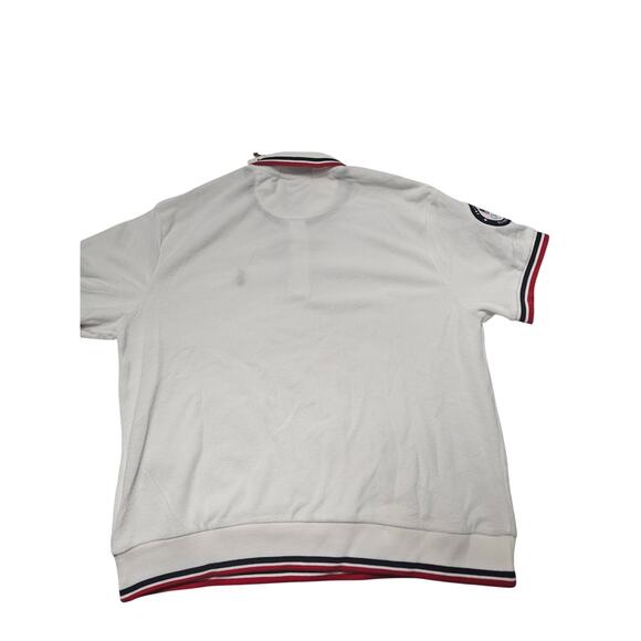 Polo Ralph Lauren Team USA Official Gear terry Polo White Size Large - Picture 8 of 8